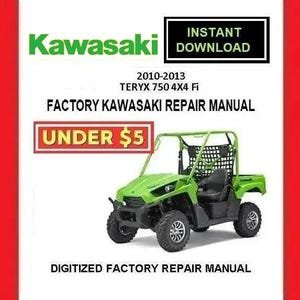 2011 KAWASAKI TERYX 750 4X4 Factory Service Repair Manual pdf Download