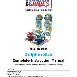 BARRON GAMES - Dolphin Star - Service Manual - Parts Manual - Owner manual -  Pdf Download