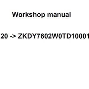 Deutz Fahr 5120 ZKDY7602W0TD10001 Tractor Workshop Service Manual PDF Digital Download