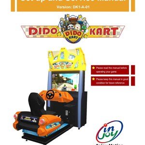 INJOY MOTION - DIDO Kart - DK1-A-01 - Service Manual - Parts Manual - Owner manual -  Pdf Download