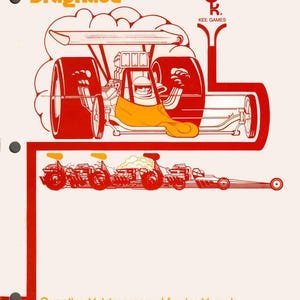 KEE GAMES - Drag Race (TM-061) - 1ST printing - Service Manual - Parts Manual - Owner manual -  Pdf Download