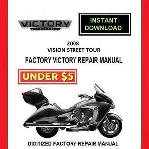 2008 VICTORY VISION Street Tour Factory Service Repair Manual pdf Download
