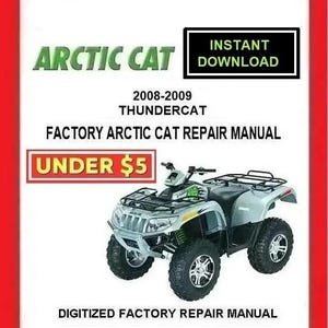 2008-2009 ARCTIC CAT THUNDERCAT Factory Service Repair Manual pdf Download