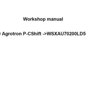 il_300x300.7776733470_kfyx Deutz Fahr 6190 Agrotron P-Cshift WSXAU70200LD50010 Tractor Workshop Service Manual PDF Digital Download