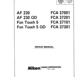 il_300x300.7780032695_bnbu Nikon AF230 - Fun Touch 5 - Service Manual - Repair Manual - Workshop Manual - PDF Download