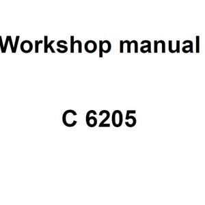 Deutz Fahr C 6205 Combine Harvester Workshop Service Manual PDF Digital Download