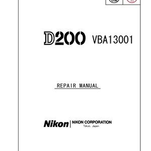 il_300x300.7783550847_jmrn Nikon D200 repair manual - Service Manual - Repair Manual - Workshop Manual - PDF Download