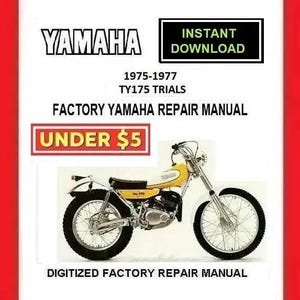 il_300x300.7785888786_deen 1975-1977 YAMAHA TY175 Factory Owner's Service Repair Manual pdf Download