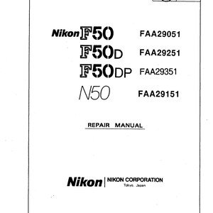 il_300x300.7786093565_baor Nikon F50 repair manual - Service Manual - Workshop Manual - PDF Download