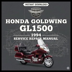 Honda Gold Wing GL1500 Service Manual 1984-2000 - Goldwing Repair Workshop Guide - PDF