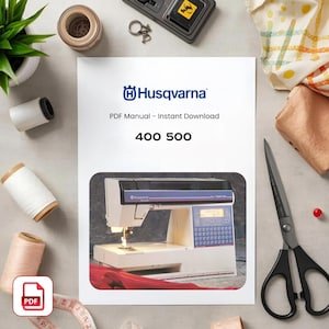 Husqvarna Viking 400 500 Sewing Machine Manual: PDF Download