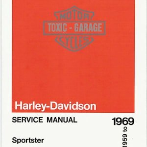 Harley Davidson-Sportster XL 1959-1969 - Service Manual - Parts Manual - Owner manual - Pdf Download