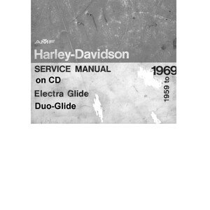 Harley-Davidson-1959-69 FL Electra Duo - Service Manual - Parts Manual - Owner manual - Pdf Download