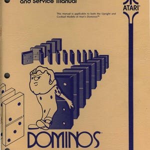 ATARI - DOMINOS - TM-089 - 1ST Printing - Service Manual - Parts Manual - Owner manual -  Pdf Download