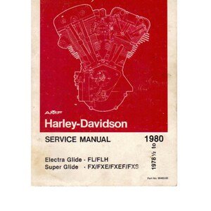 Harley-davidson-1978-80 Fl Fx - Service Manual - Parts Manual - Owner manual - Pdf Download