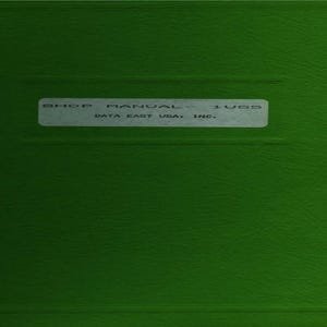 DATA EAST - Deco Cacette System - Series Dn 1US5 - Conversion Kit Instruction- Service Manual - Parts Manual - Owner manual -  Pdf Download