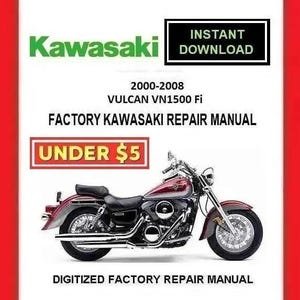 KAWASAKI VULCAN VN1500 CLASSIC Fi Factory Service Repair Manual pdf Download