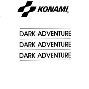 KONAMI - DARK ADVENTURE - Service Manual - Parts Manual - Owner manual -  Pdf Download