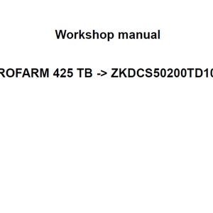 il_300x300.7819241955_blih Deutz Fahr Agrofarm 425 TB ZKDCS50200TD10001 Tier 3 Tractor Workshop Service Manual PDF Digital Download