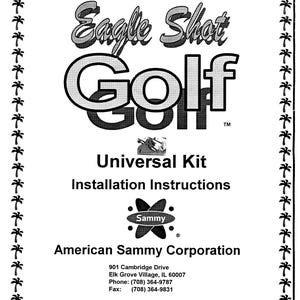 AMERICAN SAMMY - Eagle Shot Golf  - Service Manual - Parts Manual - Owner manual -  Pdf Download