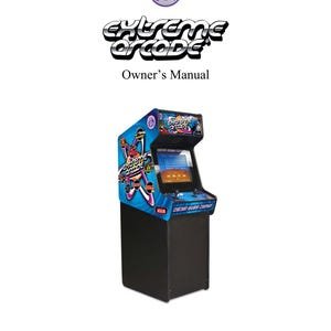 CHICAGO GAMING  COMPANY - Extreme Arcade  - Service Manual - Parts Manual - Owner manual -  Pdf Download