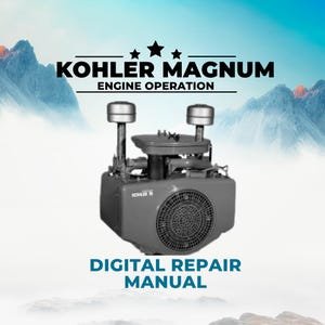 Kohler Magnum M18 M20 Twin-Cylinder Engine Service & Repair Manual – Printable PDF, Workshop Guide, Engine Maintenance Manual