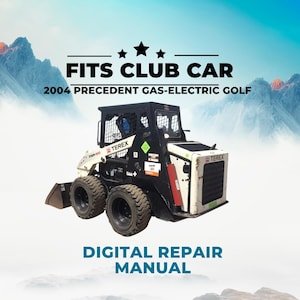 Fits Terex 2010 TSR50, TSR60 Skid Steer Loader Service Workshop Manual, Repair Guide PDF, Workshop Shop Manual, Instant Download