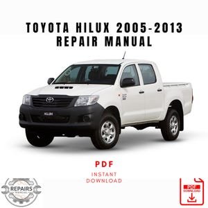 il_300x300.7839930559_4wky 2005-2013 Toyota Hilux Repair Manual, Workshop Service Manual, Instant PDF Download