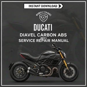 Ducati Diavel 2011 Service Manual PDF - Workshop Repair Guide for Diavel Carbon Diavel ABS, Engine Maintenance & Wiring Diagrams Digital