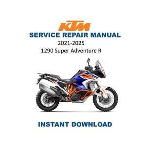 KTM 1290 Super Adventure R Service Manual | 2021-2025 Repair Guide | Instant Digital Download | PDF