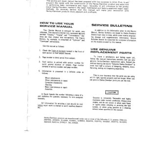 Harley davidson Sprint C H SS  Aermacchi TV 350 - Service Manual  - Service Manual - Parts Manual - Owner manual -  Pdf Download