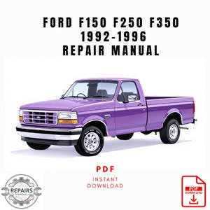 il_300x300.7847134963_2t7z 1992–1996 Ford F150 F250 F350 Repair Manual, Workshop Service Manual, Instant PDF Download