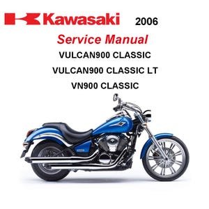 il_300x300.7851751049_e9ky 2006 Kawasaki Vulcan900 Classic/Classic LT Motorcycle Service Repair Manual Workshop Manual PDF Digital Download- English Language