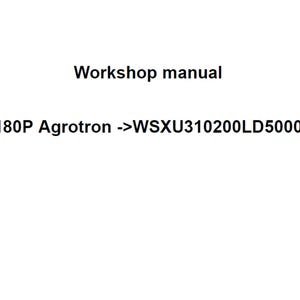 il_300x300.7852640951_dbdb Deutz Fahr 6180P Agrotron WSXU310200LD50001 Tractor Workshop Service Manual PDF Digital Download